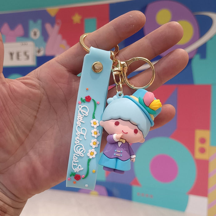 Wholesale Silicone Cartoon Doll Keychain(S) JDC-KC-YChang002