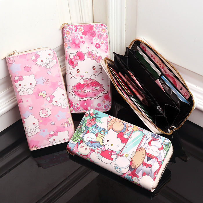 Wholesale cartoon cute adorable storage wallet children's fresh sweet girl coin purse