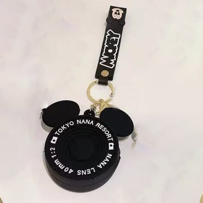 Wholesale Fashion Silicone Cartoon Coin Purse With Zipper Transparent Small Wallet Pendant