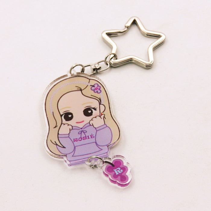 Wholesale Acrylic Keychain JDC-KC-HanTian025