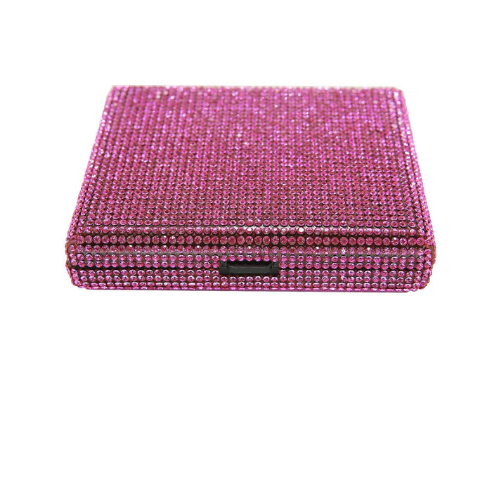 Wholesale Slim Rhinestone Cigarette Case For Women Trendy Anti Pressure Moisture Proof Multi Color Fashion Accessory
