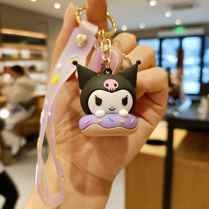 Wholesale Cartoon Doll Silicone Keychain JDC-KC-SuCheng003