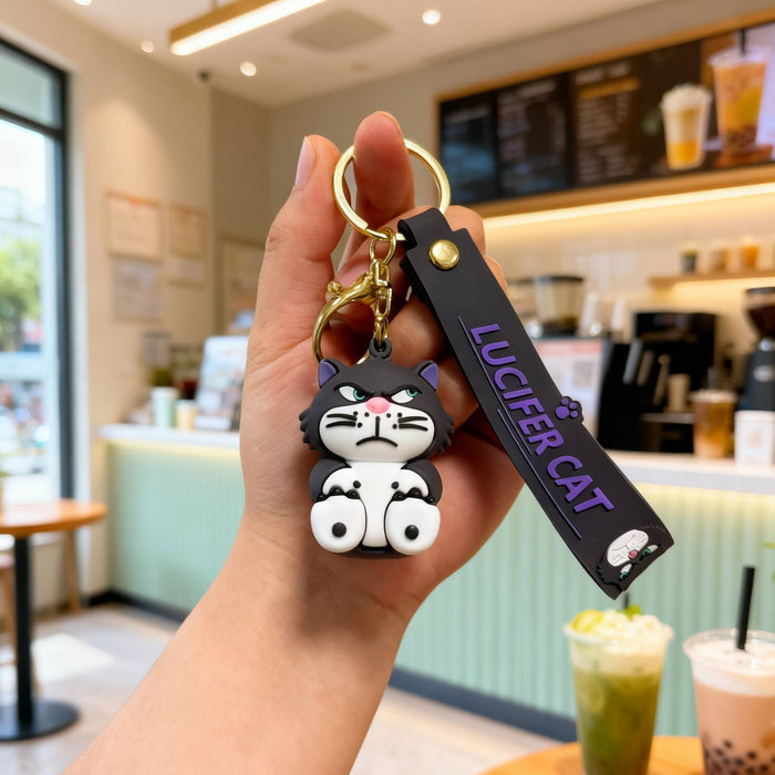 Wholesale Cross-Border Hot Selling Rufaxi Cat Cartoon Cute Creative Key Bag Pendant Toy Gift
