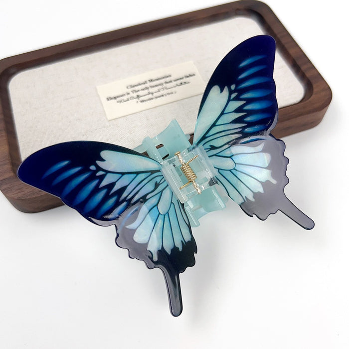 Wholesale Handmade Acrylic Butterfly Hair Clip Fashion Accessory
