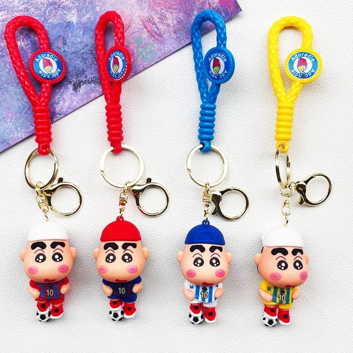 Wholesale PVC Cartoon Silicone Keychain JDC-KC-WuYi102