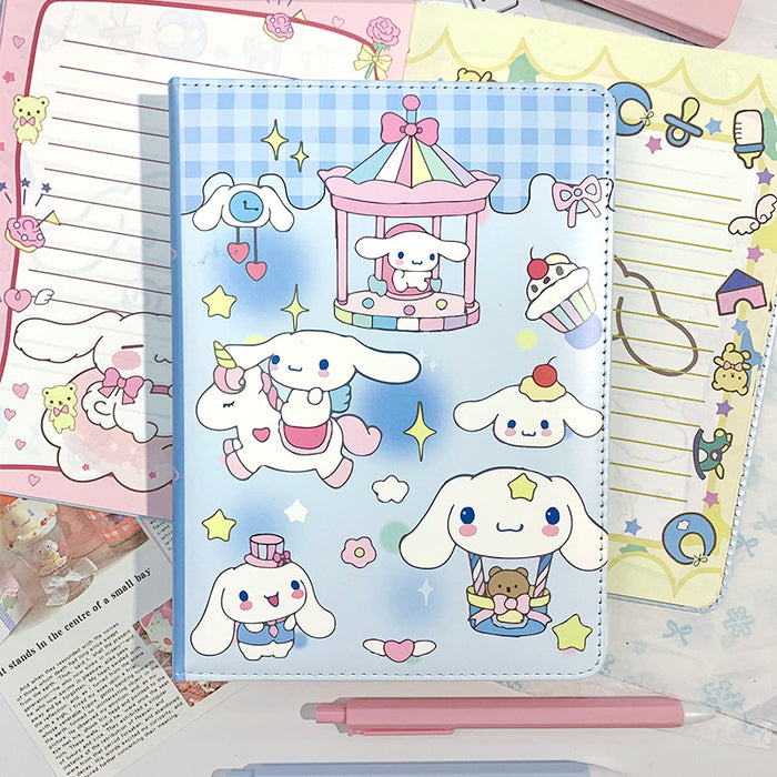 Wholesale 5pcs A5 Leather Notebook Blue Leather Cover Diary NoteBook