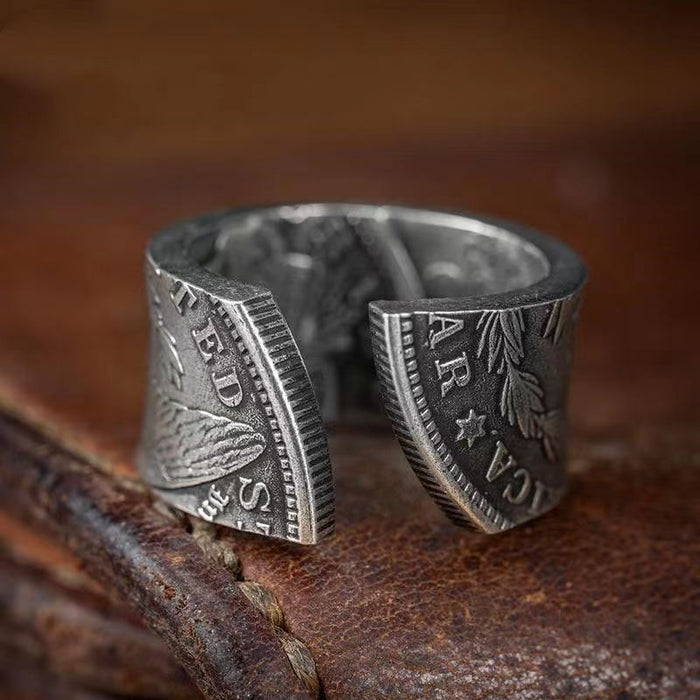 Wholesale Open End Alloy Men's Ring JDC-RS-Yud019