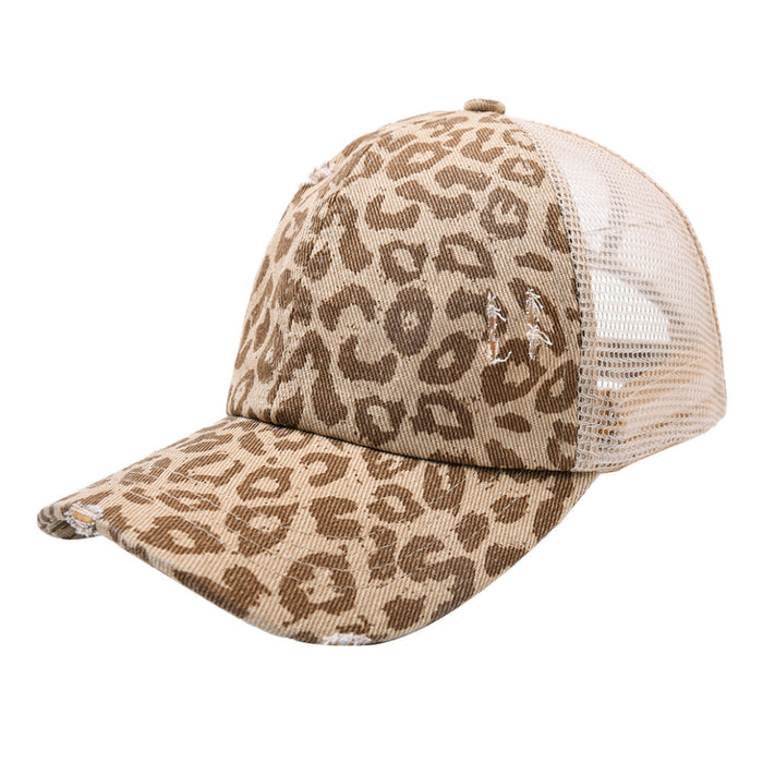 Wholesale cotton leopard Baseball Cap JDC-HT-WenR005