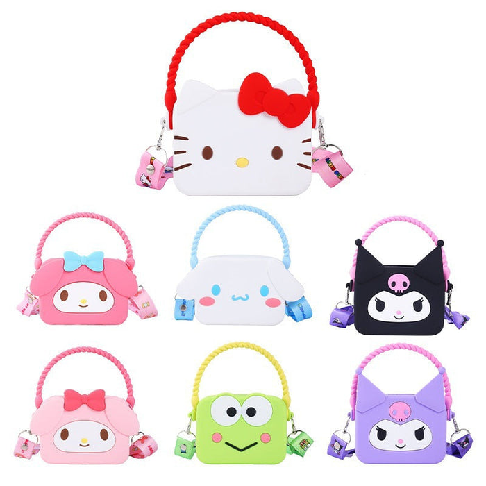 Wholesale Shoulder Bags Silicone Kids Change Storage Cute Cartoon (S) JDC-SD-DMT002