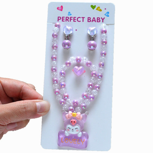 Wholesale Children' s Cartoon Cute Beaded Necklace