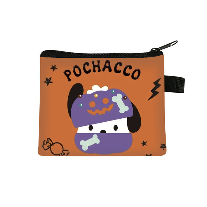 Wholesale Halloween Three High Value Coin Purse Girls Cute Fashion Wallet Cartoon Zipper Earphone Bag JDC-WT-Changs002