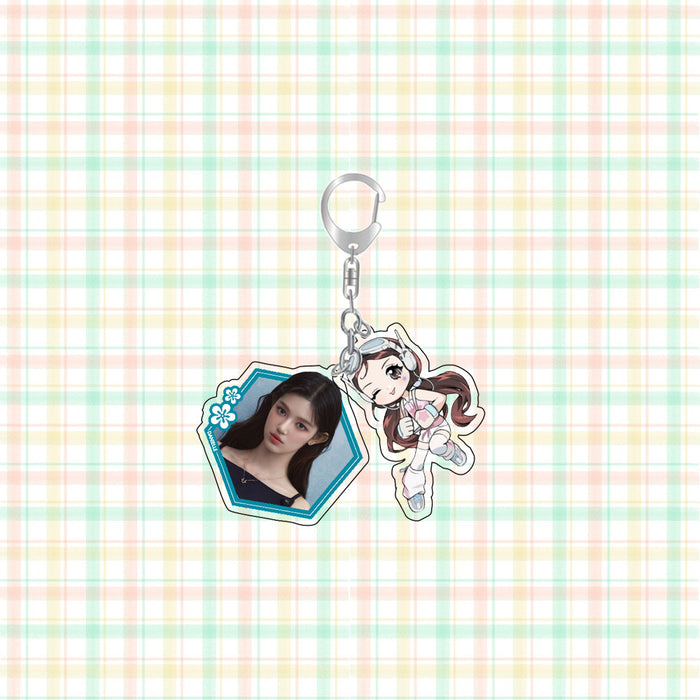 Wholesale Acrylic Keychain JDC-KC-HanTian004