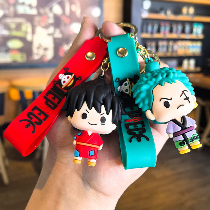 Wholesale Silicone Cartoon Keychain Car Key Accessory Boutique Resale Gift