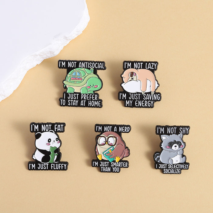 Wholesale Stylish Black Cat Brooch Zinc Alloy Cute Animal Badge Pin For Backpack Decoration Fashion Accessory Resale