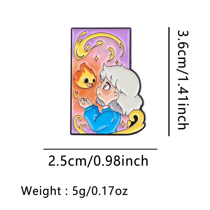 Wholesale 5pcs Popular Classic Anime Brooches