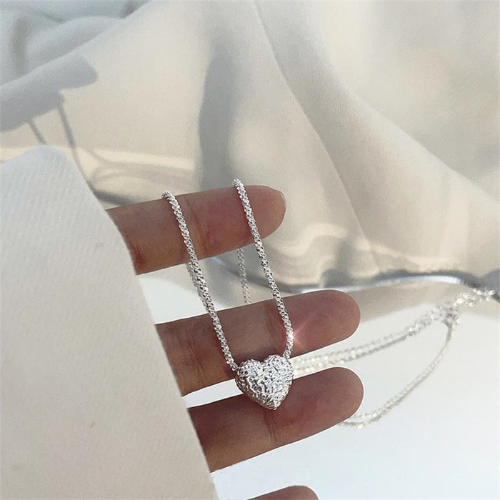 Wholesale Love pendant necklace, collarbone chain, chain design, neck chain