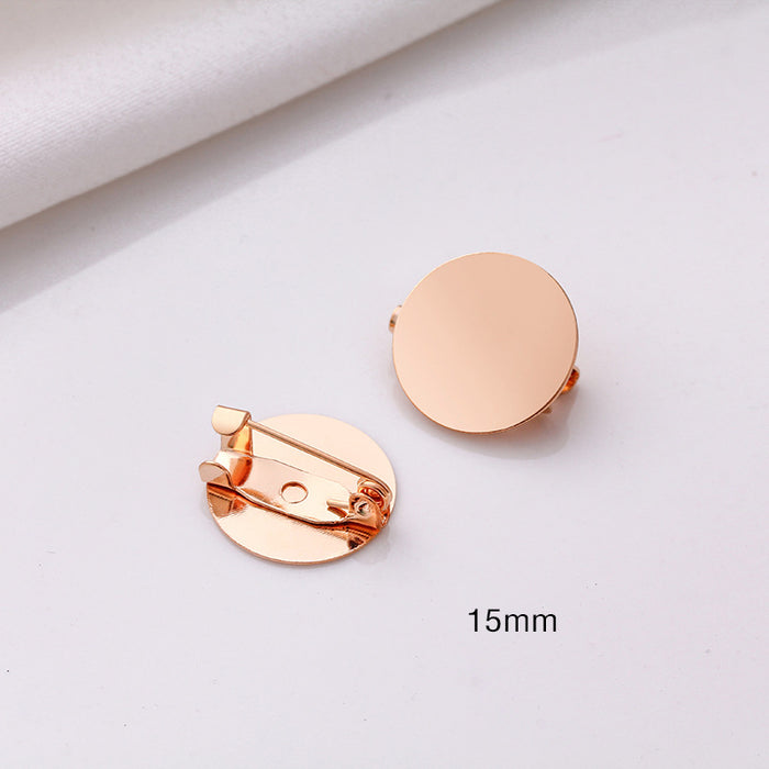 Wholesale Brooch Accessories Tray Pin Buckle Brooch Accessories Corsage
