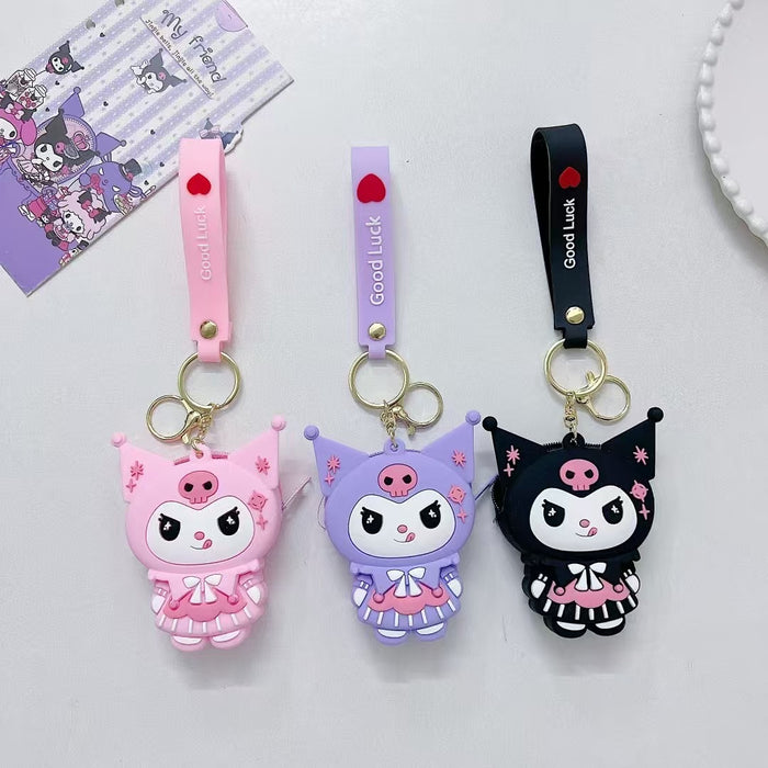 Wholesale Cartoon figurine keychain, keychain, pendant accessory, cute backpack, hanging chain, small gift hanging accessory