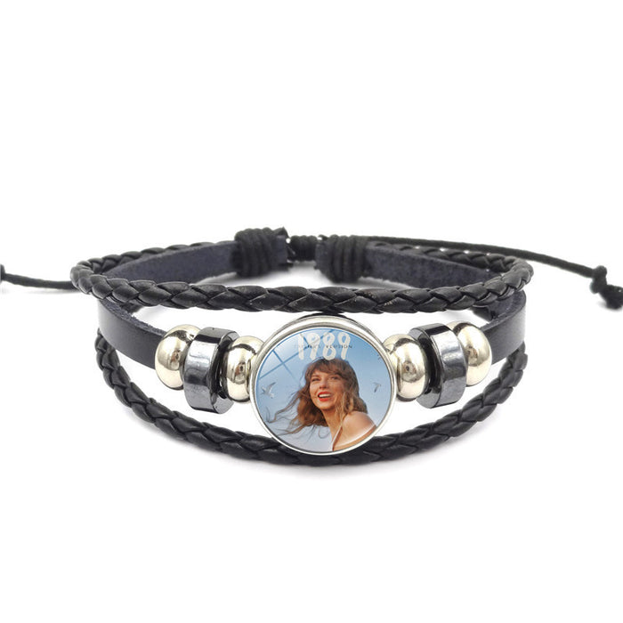 Wholesale Woven Leather Bracelets JDC-BT-HengX035