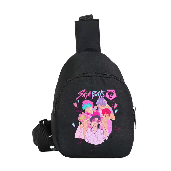 Wholesale   kpop Cute Anime Cartoon Print Shoulder Bags