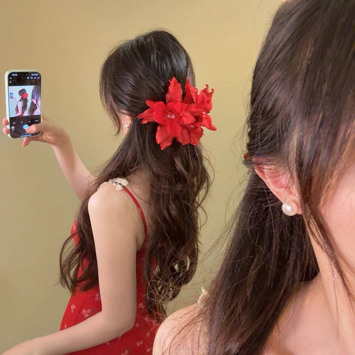 Wholesale Atmosphere, rose petals, hair clip, seaside banana clip, hair clip