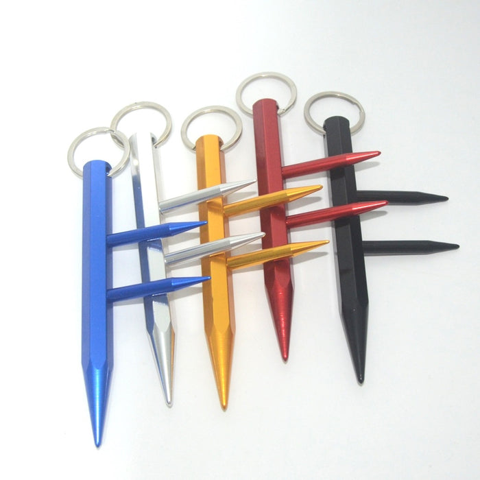 Wholesale Aluminum Alloy F Type Pen Stick Keychain JDC-KC-KB034