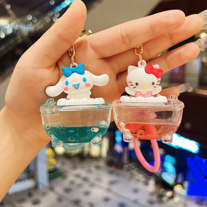 Wholesale PVC cute cartoon key chain (F) JDC-KC-JuJi013