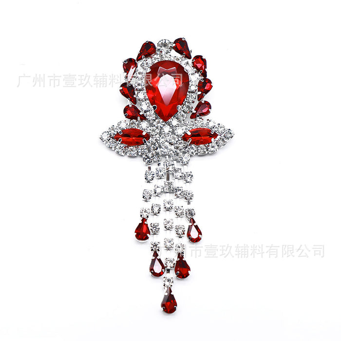 Wholesale DIY Crystal Tassel Corsage Accessories Pendant
