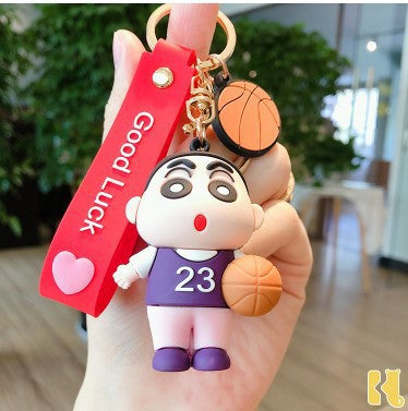 Wholesale PVC Cartoon Doll Keychain JDC-KC-WuYi207