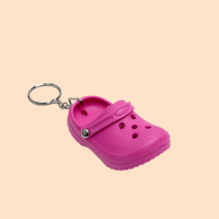 Wholesale Creative Mini Slippers and Love Keychains JDC-KC-Aohong002