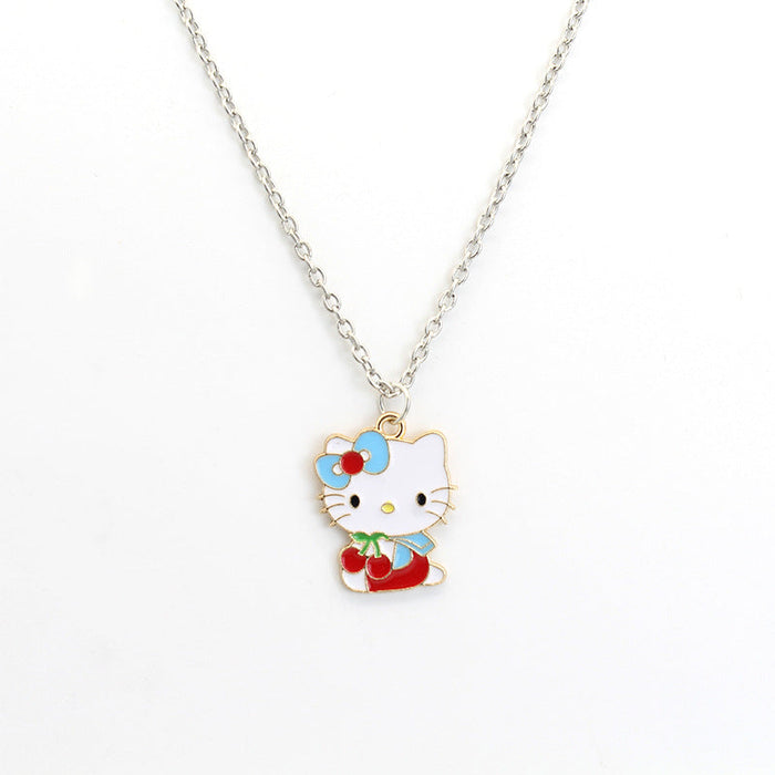 Wholesale Childlike Cat Alloy Necklace JDC-NE-BoY001