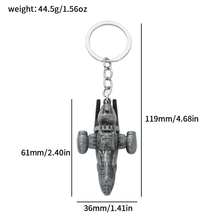 Wholesale Metal Pendant Keychain JDC-KC-ShaoH006