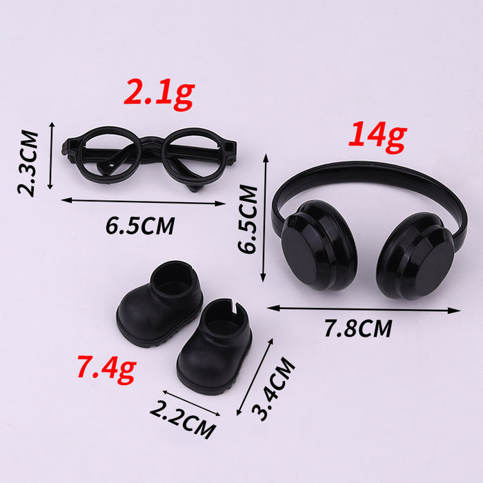 Wholesale Headphones Suitable for  Doll  Headset Baby Clothing Accessories