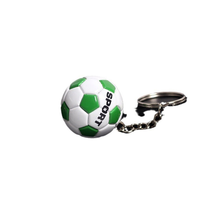 Wholesale  Football key chain  PU leather simulation Football pendant key chain