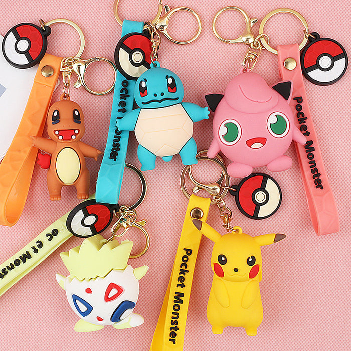 Wholesale Keychains PVC Hardware Cute Cartoon (M) JDC-KC-KuW009