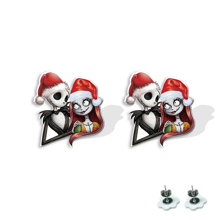 Wholesale  earrings heat shrink earrings acrylic earrings