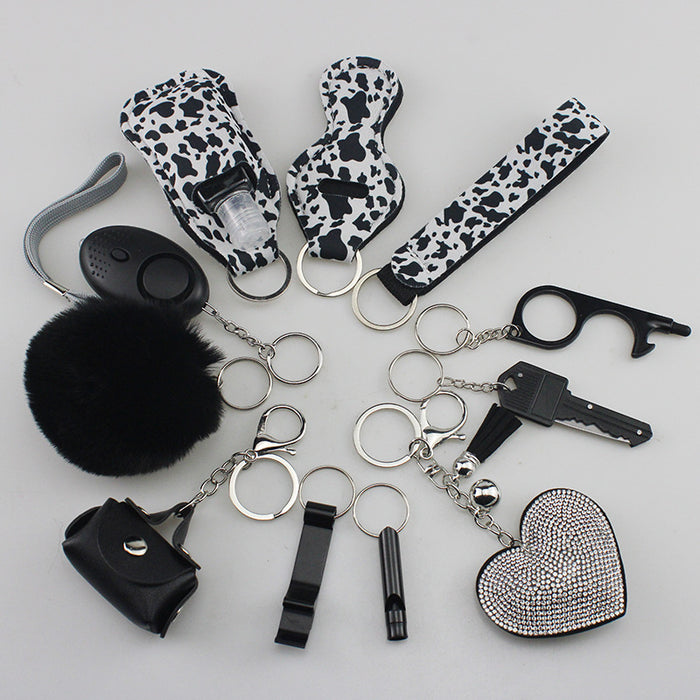 Wholesale Multifunctional Metal DIY 11-piece Keychain Set JDC-KC-TouMS080