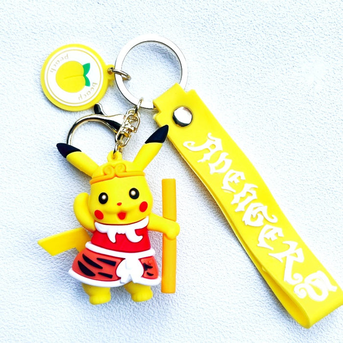 Wholesale PVC Cartoon Doll Keychain JDC-KC-WuYi114