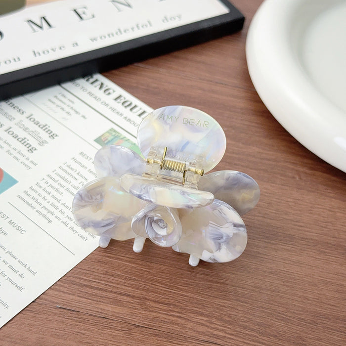 Wholesale Elegant Rose Acetic Acid Hair Clip