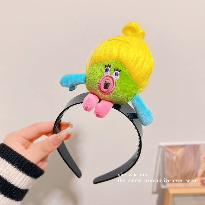 Wholesale Cartoon Plush Cotton Doll Headband JDC-HD-Hengz002