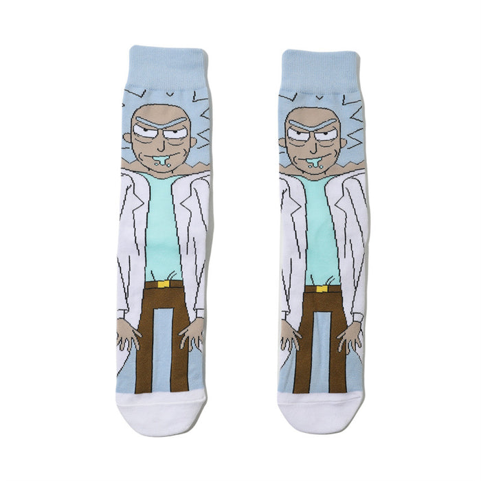 Wholesale Cotton Cartoon Socks Personality Cartoon Socks