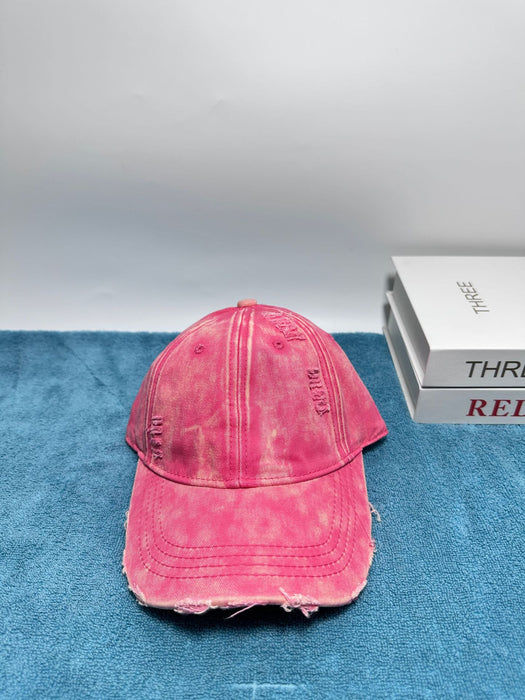 Wholesale Fashionable retro vintage washed hole soft top baseball cap, outdoor sun protection and shading duckbill cap