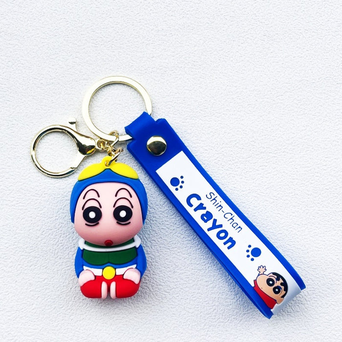 Wholesale PVC Cartoon Doll Keychain JDC-KC-WuYi148