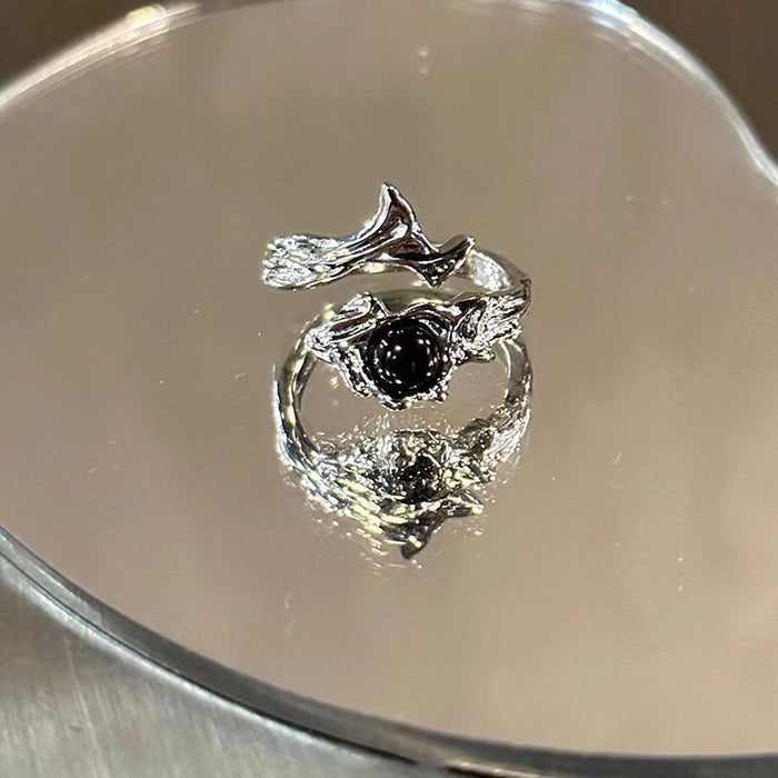 Wholesale Original Thorn Ring, niche design, textured ring, ring like opening ring