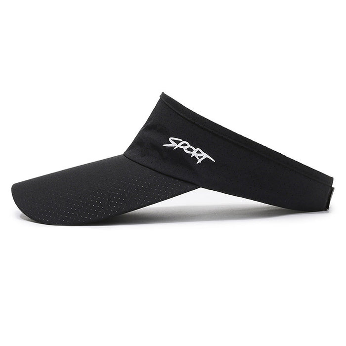 Wholesale Hat Women's Running  Sports Quick-drying Hat Sunscreen Hat Tennis Hat No Top Sun Hat Men