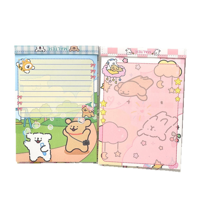 Wholesale Cute Cartoon Cat and Dog A5 Faux Leather Notebook Softcover Journal