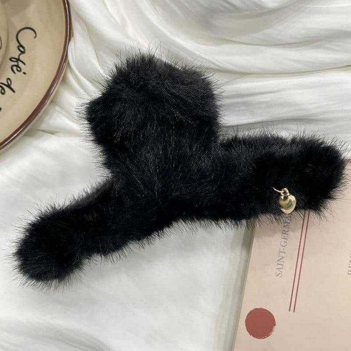 Wholesale Plush Love Grab Hair Clips
