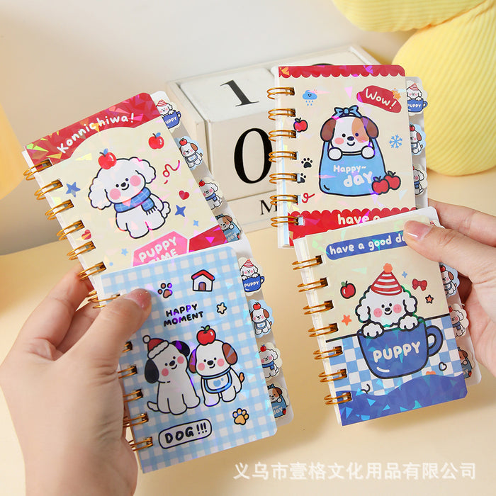 Wholesale 2pcs Exquisite Cat-Themed Spiral Notebook