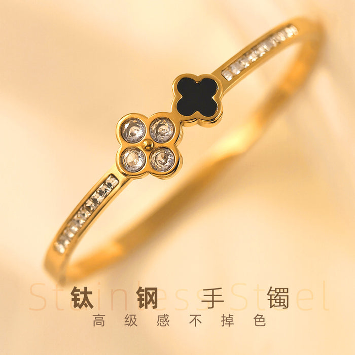 Wholesale Titanium steel premium open bracelet