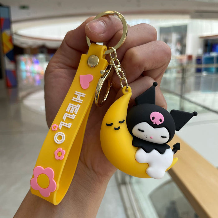 Wholesale Keychain Cute Doll Bag Pendant Car Keychain Ring